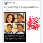 Roxas rape scandal