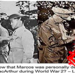 Marcos Personally Decorated by MacArthur