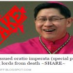 Church Oratio Imperata Govt Leaders
