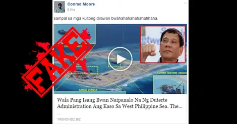 Case Over West Philippine Sea