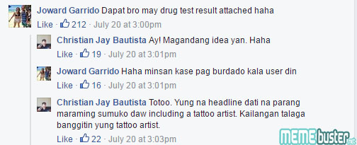 Comments on Man Wearing NBI Clearance as ID
