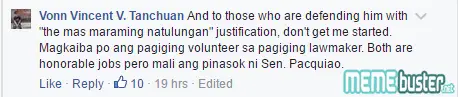 Comments on PacMan's Plan of Filing Senate Leave