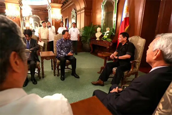 Duterte Bilateral Talks with China