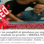 Pasay Cops Arrested Duterte