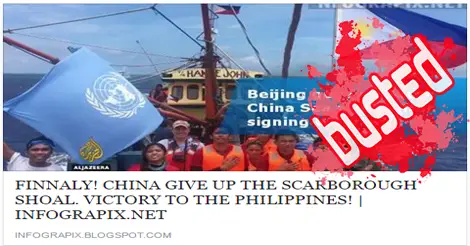 China Gave Up Scarborough