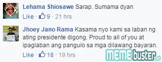 Comments on Edited UP Rally Supports Duterte