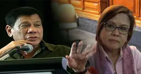 Duterte Calls De Lima Immoral