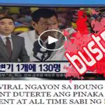 Korean Reporter Called Duterte