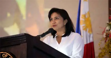 Robredo Duterte de Lima row
