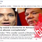 Angelina Jolie to Duterte