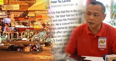 Peter Lavinas Davao City Bombing
