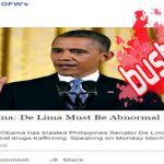 Obama Called de Lima Abnormal