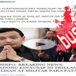 Trillanes Cops Soldiers Oust Duterte