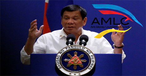 Duterte Calls Out AMLC