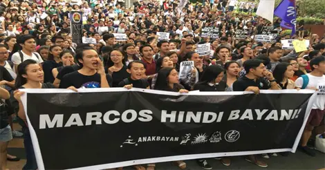 Millennials Respond Anti Marcos Rallies