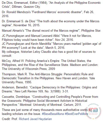 Fun Facts Best President Marcos