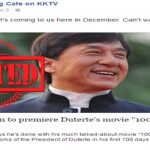 Jackie Chan Duterte Movie