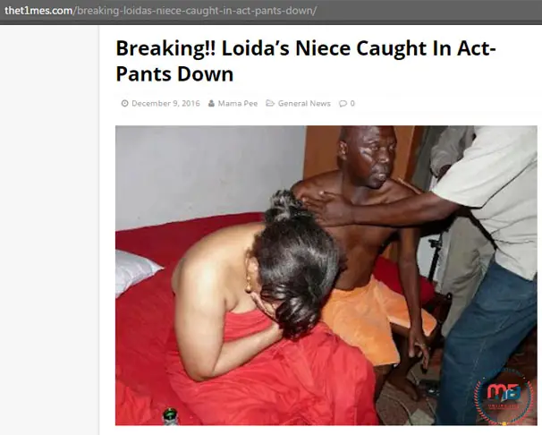 Loida Lewis Niece Compromising Situation