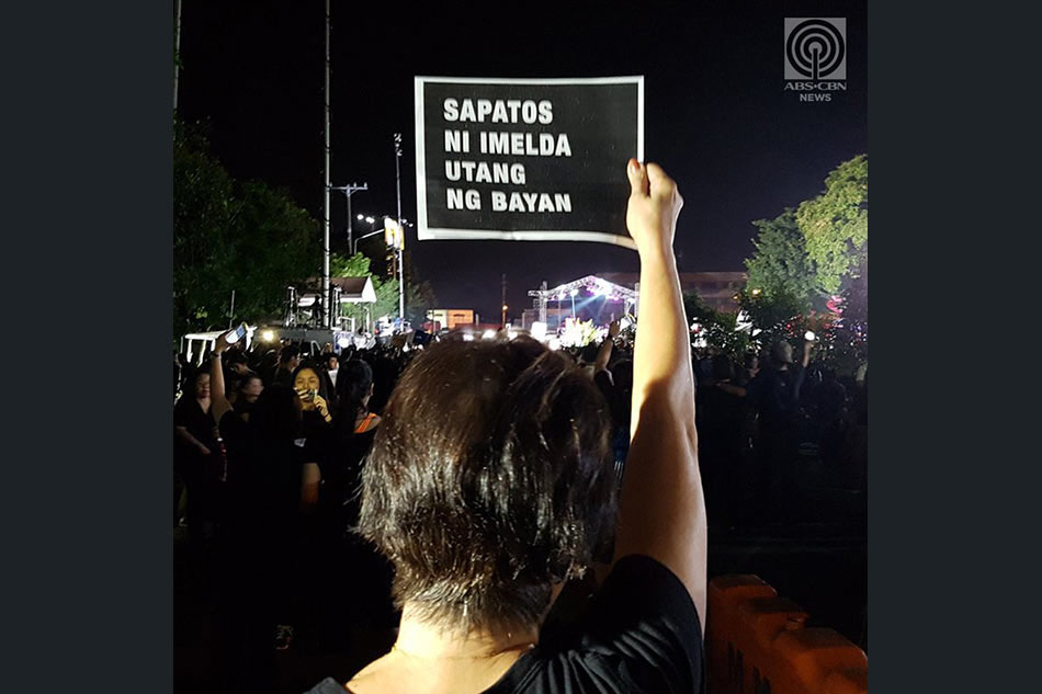 Placards During Marcos Burial Protests