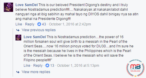  Nostradamus Predicting Dutertes Election