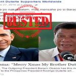 Obama Greets Duterte