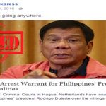 ICC Warrant of Arrest vs Duterte