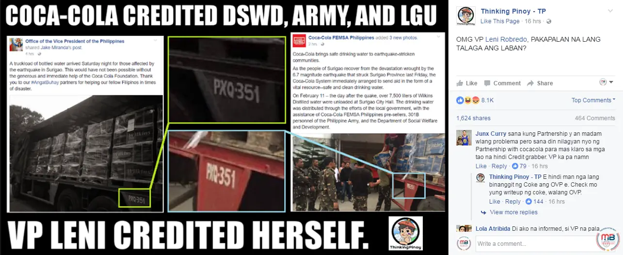 Pro Duterte Bloggers Slam Robredos Office