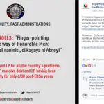 Superficial Gazette Slams Duterte Trolls