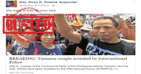 Tiamzons Arrested by Interpol