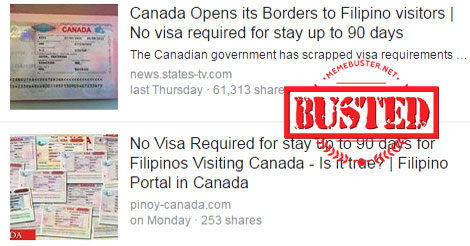 Canada opened borders to Filipinos
