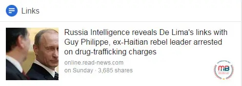 Russian intel linked De Lima to Haitian rebel