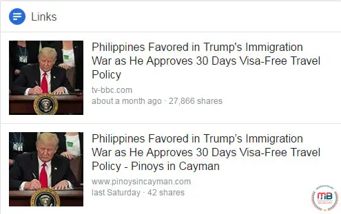 Trump favored PH in his immigration war
