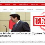 Japanese PM told Duterte to ignore frogs noise