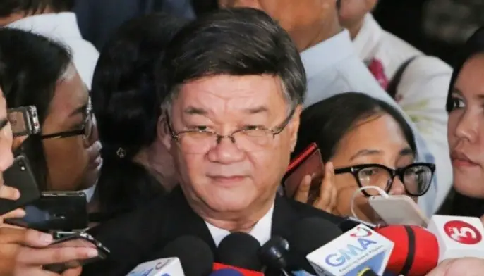 Justice Secretary Vitaliano Aguirre II